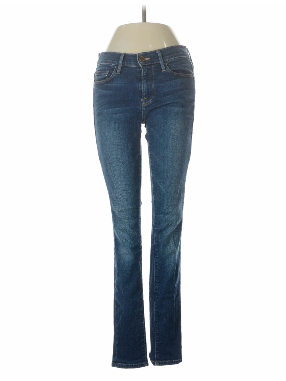 Frame Denim Women's Skinny Jeans in Blue Wash Size 27